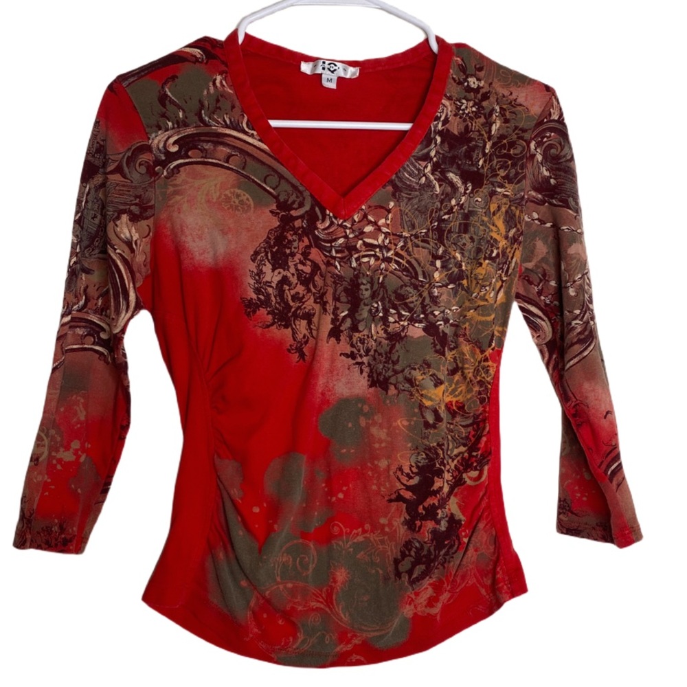 Y2k affliction style top